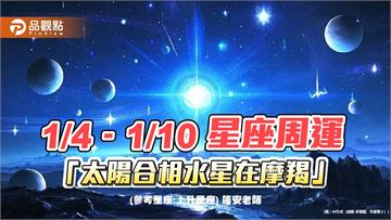 1/4–1/10 星座週運 太陽合相水星在摩羯