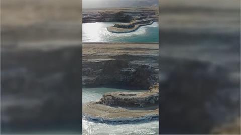 死海乾涸危機！過去50年縮小1/3　水位年降1.2公尺