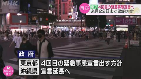 東京宣布第四度緊急狀態　東奧確定採閉門賽