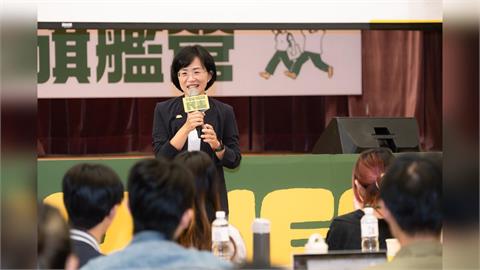快新聞／蘇巧慧引用1動漫名言談民主！分享經驗要和青年一起翻轉新北