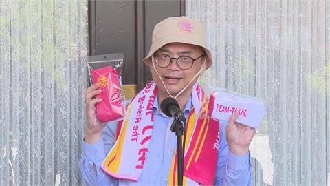 快新聞／選戰倒數兩個月！賴瑞隆競選官網正式上線　募款小物主打陽光運動風
