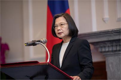 蔡總統：資安是台灣的機會　要發展獨特優勢