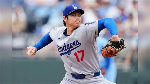 MLB(影)／大谷翔平先發投6局0責失！追平「朗神」上壘紀錄！道奇遭逆轉無緣勝投
