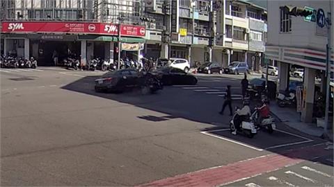 無照男酒駕連撞「4轎車、1機車、1自行車」　騎士傷重不治