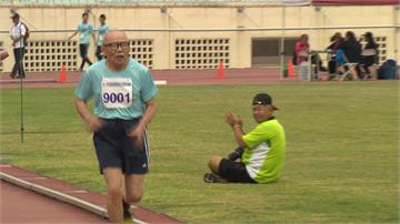 800M跑4分36秒！ 91歲阿公刷新全國紀錄