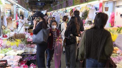 年前花卉買氣增！　台北花市除夕前「108小時不打烊」