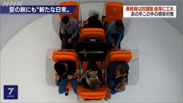 夜線／疫情趨緩航空業防疫不鬆懈！空姐穿防護衣、機艙座椅設防護面板