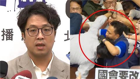 關鍵今日／沈伯洋遭推落2米主席台「頭朝下撞地」！他見2年前1幕感嘆：一切開端…