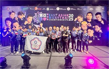 2025東亞泰拳錦標賽台灣成績亮眼 勇奪雙銀八銅、三大獎項齊發光