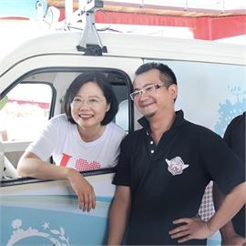 快新聞／辣台號、小英號是他打造！胖卡協會理事長今公祭　蔡英文到場告別