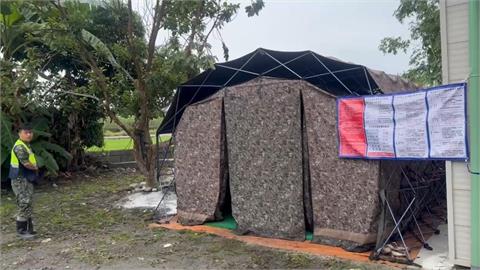 快新聞／鄉親快看！國軍花蓮搭建野戰沐浴營地　紓解災民、官兵疲憊