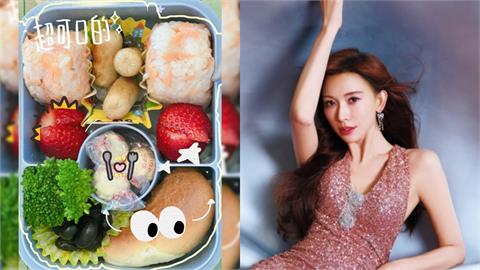 林志玲超賢慧!親手替3歲兒做「愛心便當」超精緻擺盤驚呆網:能開課了