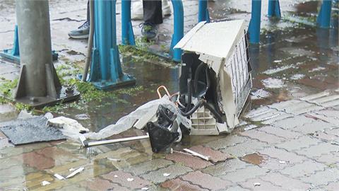 快新聞／板橋17樓「30公斤重冷氣」掉落砸死女子　目擊者還原現場