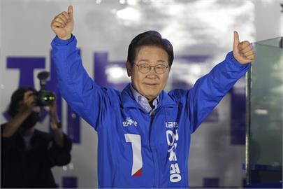 南韓總統大選選前之夜　李在明壓軸演說　金文洙大縱貫拜票