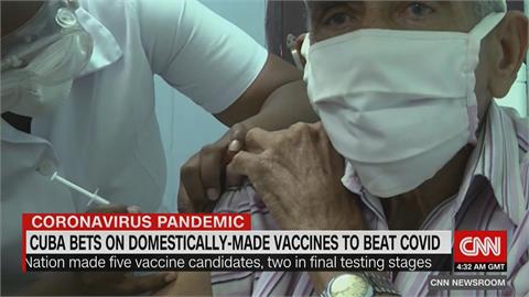 古巴展開國產疫苗接種 拼9月前施打七成人口