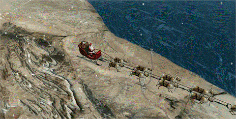 耶誕老人真的來台灣了！平安夜「這時間」從上空經過　一鍵追蹤雪橇飛到哪了