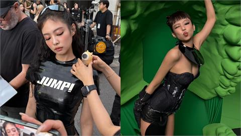 Jennie開唱玩嗨突「雙手猛拉」！上圍1秒「大怒神彈出」全場看傻眼影片瘋傳
