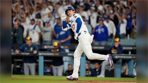 MLB(影)/一戰封神!大谷翔平國聯冠軍戰6局10K+三響砲榮獲年度傳奇時刻獎