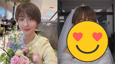 《豆腐媽媽》王晴無預警「公開婚紗照」好身材大穿幫!全網驚回:藏太好