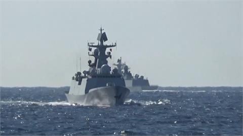 中俄首次西太平洋軍演　艦隊穿越津輕海峽