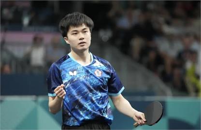 桌球／WTT法蘭克福冠軍賽  林昀儒險勝法國「眼鏡哥」闖16強