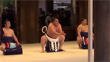 日本新年相撲表演「祭神」 迎接2020奧運年
