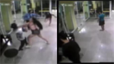 春客「肉身激戰」遭加價拒付!變性正妹持鐵棍「打趴男客、保全」求救也沒用