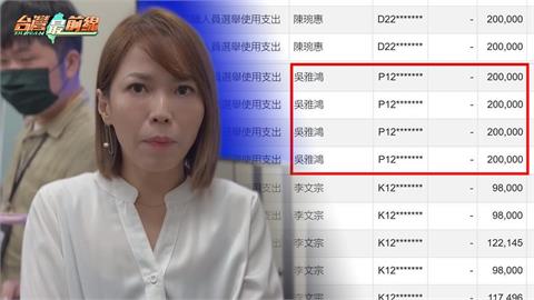 最前線(影)／疑柯人頭？不知名白營幹部月薪20萬？張益贍揭入帳時間疑點！