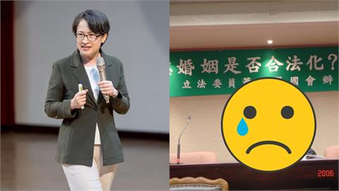 蕭美琴公開20年前嫩照！提台灣首部同婚草案「孤獨抗爭」網淚：謝謝你的努力