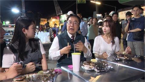 台灣鯛從國宴料理到夜市烤魚　黃偉哲陪日網紅品嘗美味