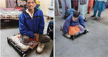 中年男不便於行上街乞討「每日不到345元」　當局一查：他放高利貸