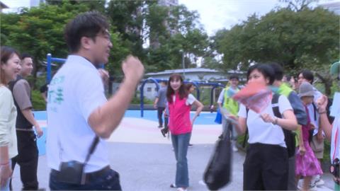 「洋流」襲捲象山公園！　支持者邀約沈伯洋下場3打3