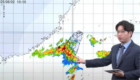 快新聞／中南部民眾注意！豪雨尚未結束　氣象署曝：週末仍有龐大雨量