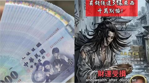 財運守不住元凶曝光！命理師曝守財關鍵「3舊物」：一丟財運受損