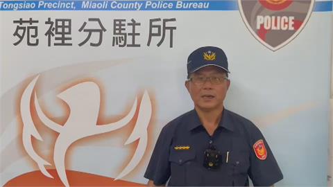 苗栗26歲2寶媽開車自撞　水泥燈柱碎裂！幸無生命危險