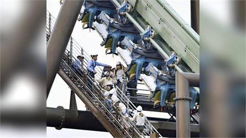 大阪環球影城雲霄飛車驚魂　32人卡空中半小時「近8年第4次」