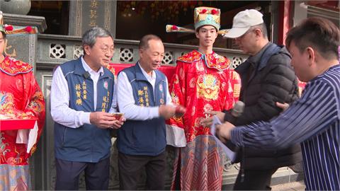 台北府城隍廟初四迎財神！　發限量福袋大排長龍