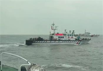 1週連續襲擾金門海域　海巡艦艇強勢驅離中國海警船