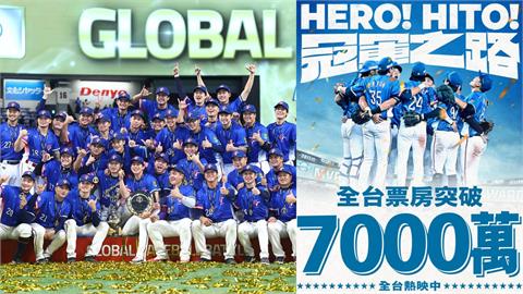 棒球(影)／12強紀錄片《冠軍之路》熱潮不斷！票房破7000萬榮登亞軍寶座