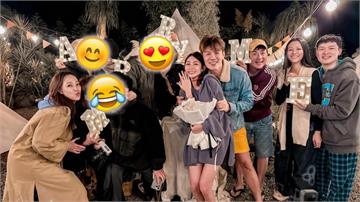 曾智希嗨喊「終於有婚戒」曬甜蜜求婚照 主角背後再閃瞎網友：這3對太搶戲！