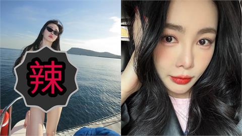 舒子晨船上大尺度解放!比基尼炸出「超兇白麻糬」SSR曲線全被拍…