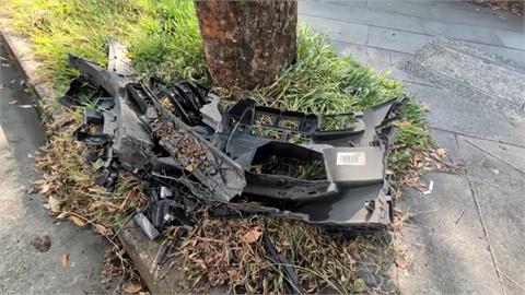 怕酒駕找代駕! 駕駛撞爛700萬豪車 維修費恐破200萬