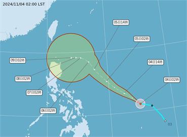 颱風「銀杏」生成！專家曝未來2路徑慎防共伴　「這幾區」將現明顯降雨