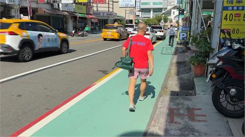 高雄市劃設標線型人行道　落實「人車區隔」事故減少25%