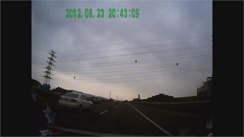 高速公路突見電纜蜘蛛人　原來是台電維修　
