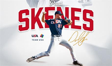 經典賽(影)／絕不會說不！從小就看著經典賽長大　海盜火球狀元史基斯加入美國隊