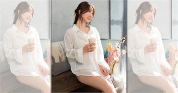 獨家／小龍女「小珍奶」王芯羽推寫真　首度挑戰「泡泡浴」突破尺度
