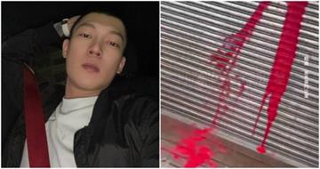 店面遭潑紅漆洗門！32歲男犯案動機曝　網紅鳳梨「突貼佛像照」42字回應了