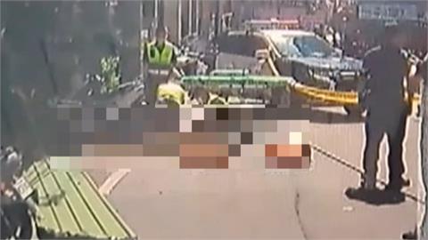 六級強風颳起鐵皮　工人施工無防護措施遭砸　重摔身亡