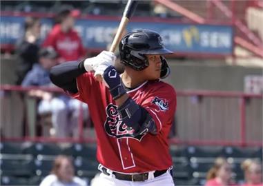 MiLB(影)/老虎3A「怪力男」李灝宇炸裂!本季首轟三分砲出爐、單場猛敲4安